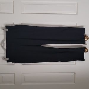 Athleta women's black polyester spandex blend pants sz 10 track pants